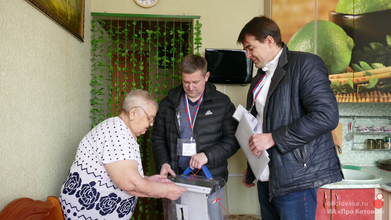 Жителям Котовска доступно голосование на дому.