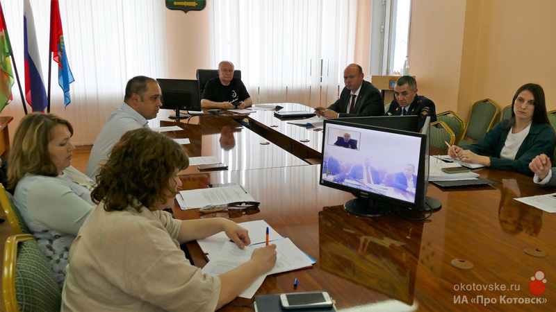 Котовск принял участие в заседании региональной антинаркотической комиссии.