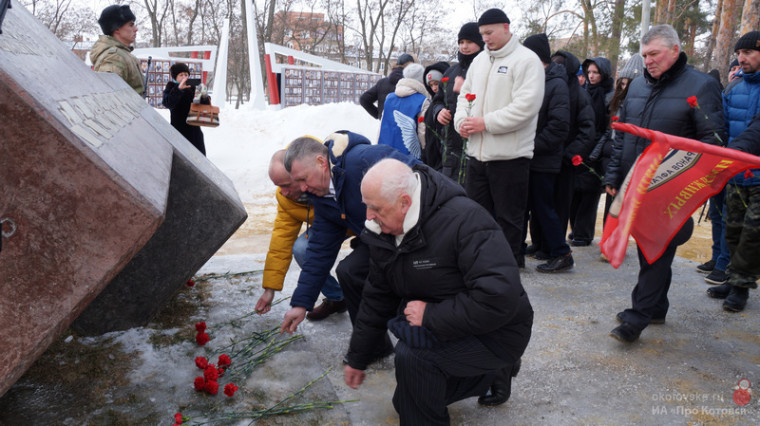 В Котовске отметили 35-ю годовщину вывода советских войск из Афганистана.