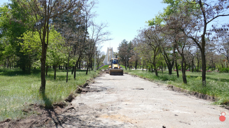 В Котовске начались работы по благоустройству парка Воинской Славы в рамках реализации национального проекта «Жилье и городская среда».