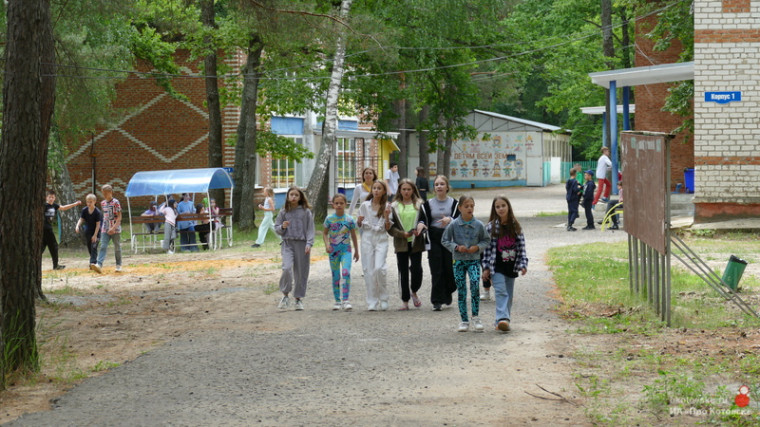 В Котовске детский загородный оздоровительный лагерь «Костёр» начал свою работу.