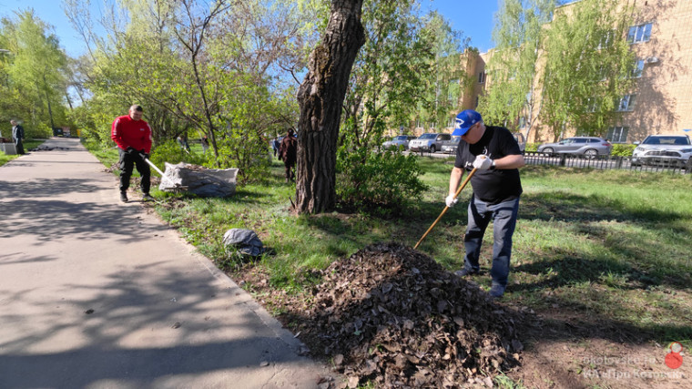 Жители Котовска приняли участие в общероссийском субботнике «Зеленая весна».