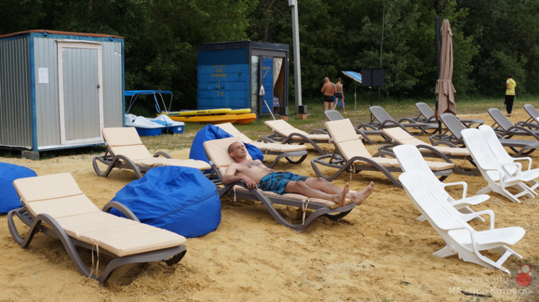 На одном из пляжей Котовска появилась новая локация благодаря нацпроекту «Туризм и индустрия гостеприимства».