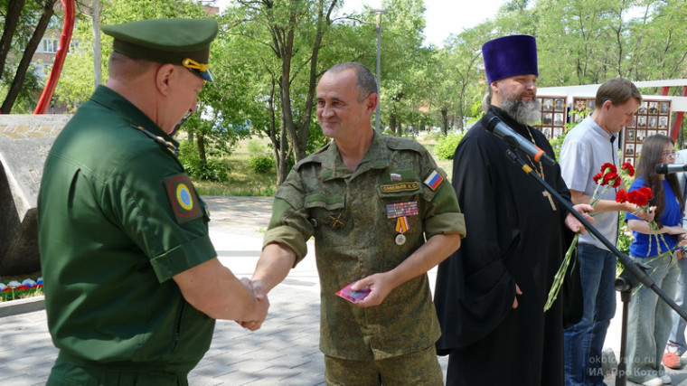 В Котовске отметили День ветеранов боевых действий.